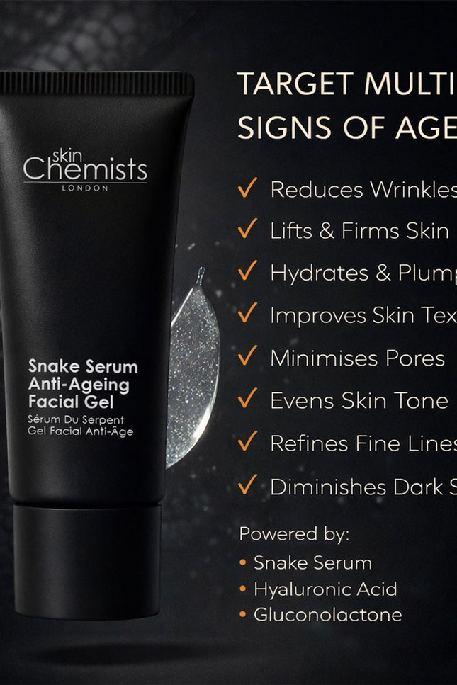 skinChemists US - skinChemists Snake Serum Anti-Ageing Facial Gel 30ml