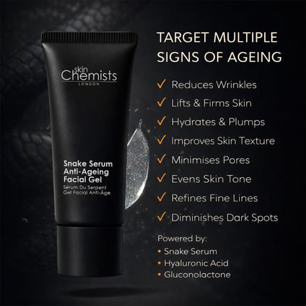 skinChemists US - skinChemists Snake Serum Anti-Ageing Facial Gel 30ml