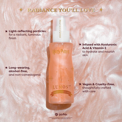 Profusion Cosmetics - Harry Potter Holiday | Lumos™ Illuminating Setting Spray