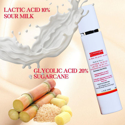 Gymsegbë - Thick As Thieves Pure Glycolic Acid Lactic Acid Extreme Gel Peel - 50ml