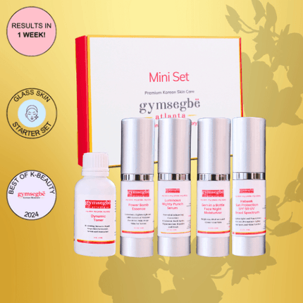 Gymsegbë - Mini Set - Travel Size - Glass Skin Set