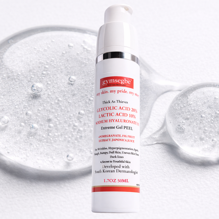 Gymsegbë - Thick As Thieves Pure Glycolic Acid Lactic Acid Extreme Gel Peel - 50ml