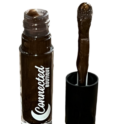 Connected Boutique - Heartist - Metallic Brown Lip Gloss – Vanilla-Scented High Shine
