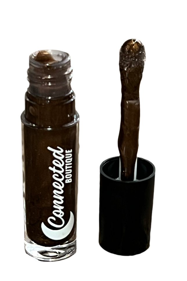 Connected Boutique - Heartist - Metallic Brown Lip Gloss – Vanilla-Scented High Shine