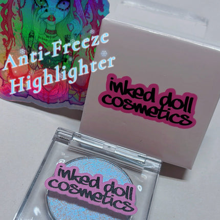 Inked Doll Cosmetics - ANTI-FREEZE “Icy Blue” HIGHLIGHTER