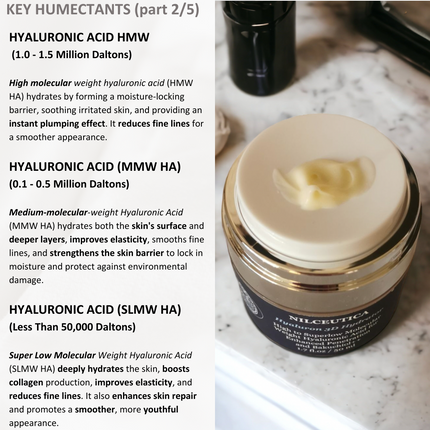 NILCEUTICA - Hyaluron 3D Hydrator Multi Lamellar Emulsion The Advanced Response Face and Neck Cream-Serum