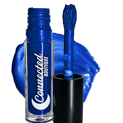 Connected Boutique - Vue- Matte Blue Bold Longwear Liquid Lipstick – Transfer‑Proof Matte