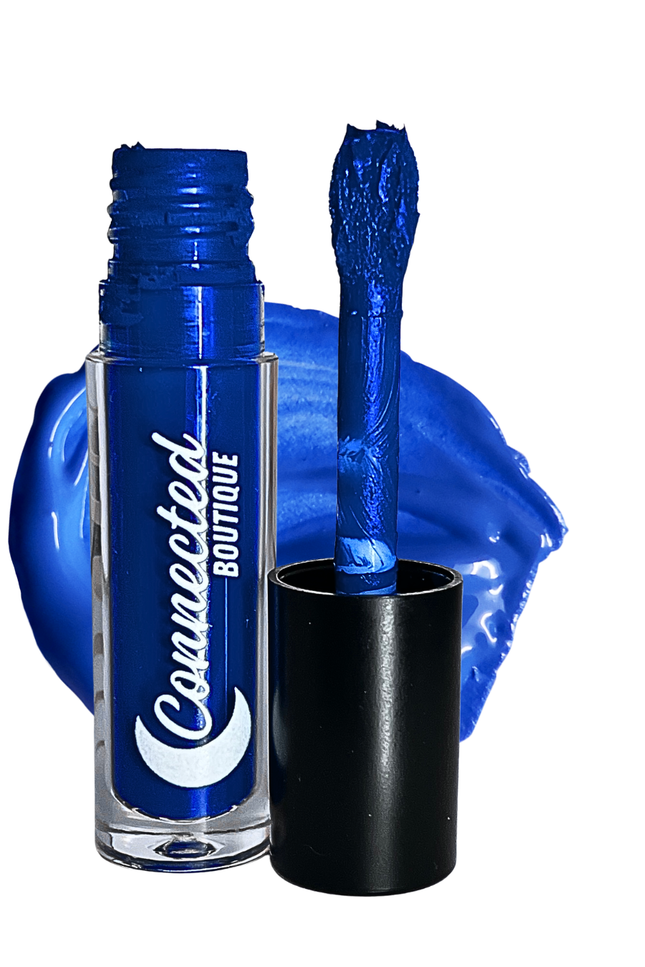 Connected Boutique - Vue- Matte Blue Bold Longwear Liquid Lipstick – Transfer‑Proof Matte