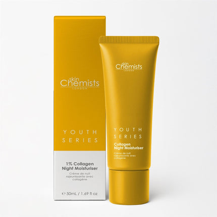 skinChemists US - 1% Collagen Night Moisturiser 50ml (Vegan)