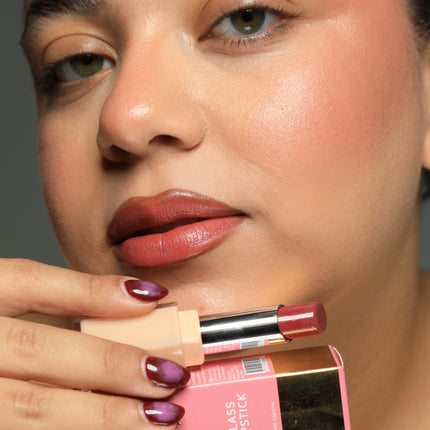 NABA Cosmetics - Glass Lipstick Red Sangria