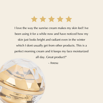 EpiLynx - Sunrise Nourishing & Firming Cream for Sensitive Skin - Radiant Glow & Smoothing