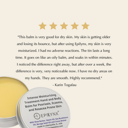 EpiLynx - Intense Hydration Shea Butter Moisturizer for Dry Skin