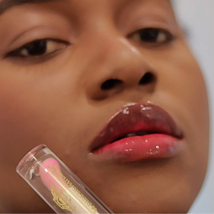 Dede's Signature - #1 COLOR CHANGING LIPGLOSS - PINK LIPS