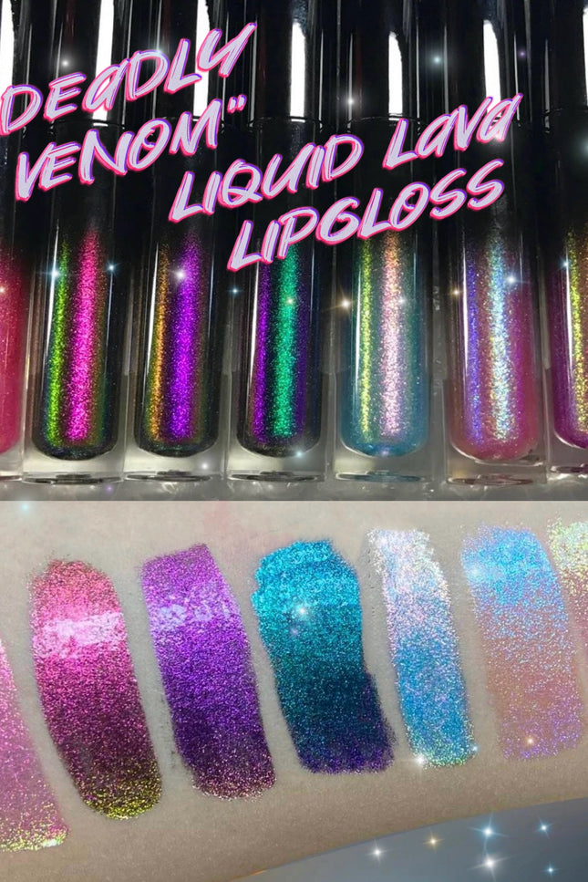 Inked Doll Cosmetics - “DEADLY VENOM” Liquid Lava LipGloss