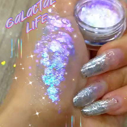 Inked Doll Cosmetics - GALACTAL LIFE “Galactal Goddess” Gel Flakes
