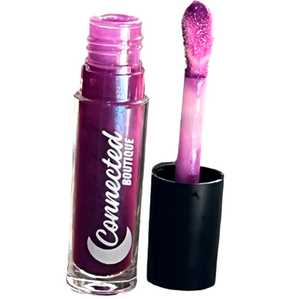 Connected Boutique - Stargazer -Duochrome Purple‑Pink Shift Lip Gloss with Vanilla Scent