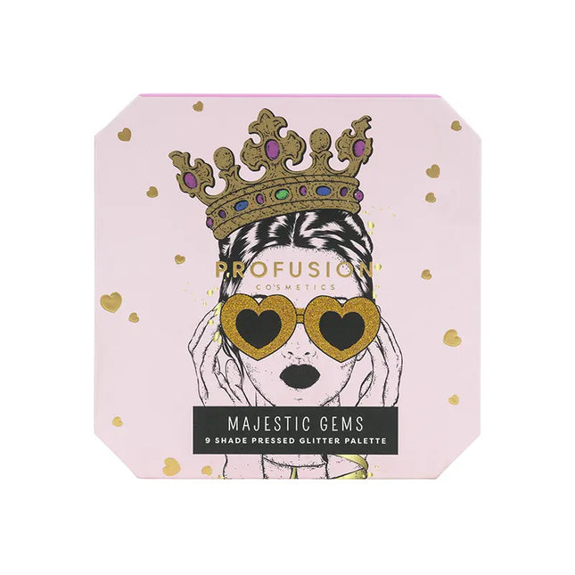 Profusion Cosmetics - Majestic Gems Glitter Palette