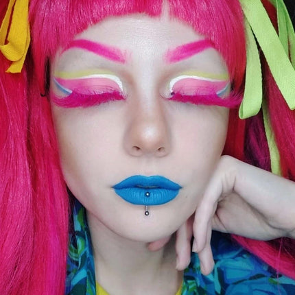 Inked Doll Cosmetics - *BARBIE-LICIOUS* (Pink) DreamDoll COLOR Lashes !