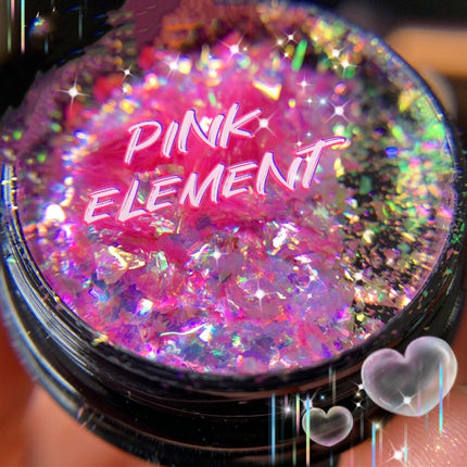 Inked Doll Cosmetics - PINK ELEMENT “Galactal Goddess” Gel Flakes