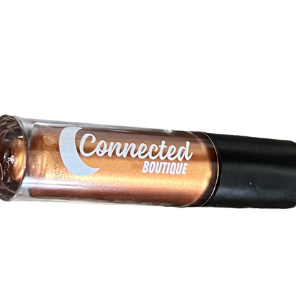 Connected Boutique - Creative - lip gloss hydrating metallic brown