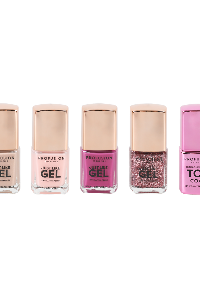 Profusion Cosmetics - Shining Star Gel Effect Nail Polish Set