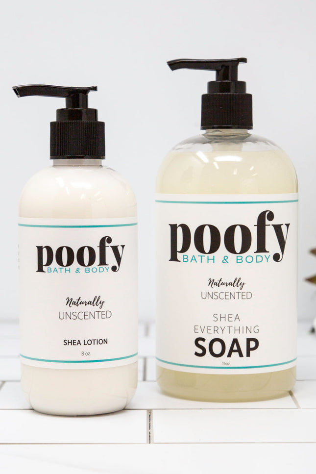 Poofy Organics - Naturally Unscented SHEA Lotion