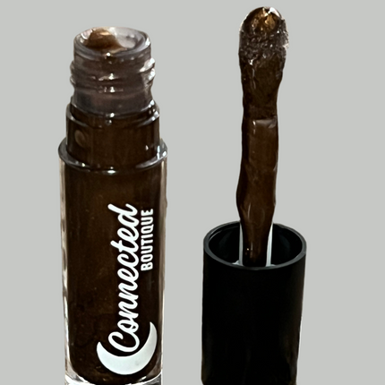 Connected Boutique - Heartist - Metallic Brown Lip Gloss – Vanilla-Scented High Shine