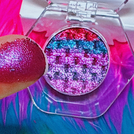 Inked Doll Cosmetics - DON’T BE SHELLOUS “MERMAIDIA COLLECTION” PRESSED TRIPLECHROME