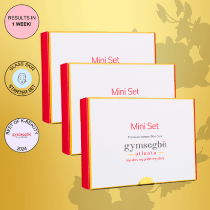 Gymsegbë - Mini Set - Travel Size - Glass Skin Set