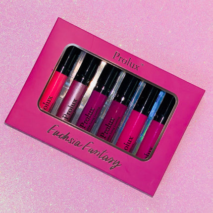 Prolux Cosmetics - Fuchsia Fantasy Lip Gloss Set