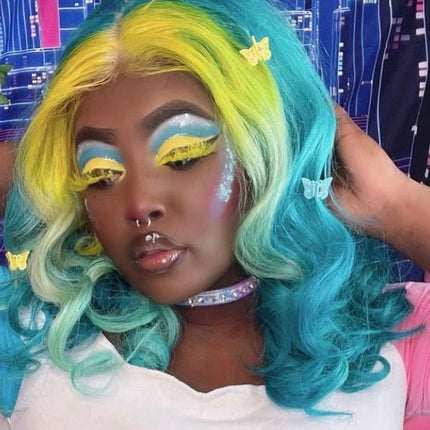 Inked Doll Cosmetics - *GOIN' BANANAS!* (Yellow) DreamDoll Color Lashes !