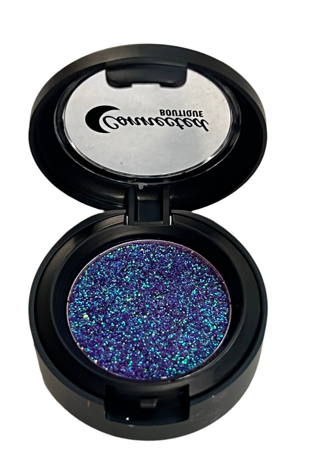 Connected Boutique - Magnetic Muse - Blue & Purple Duochrome Glitter Single Eyeshadow