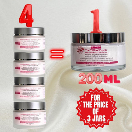 Gymsegbë - The Tub Of Pearls Precious Pearl Radiance  Brightening Cream
