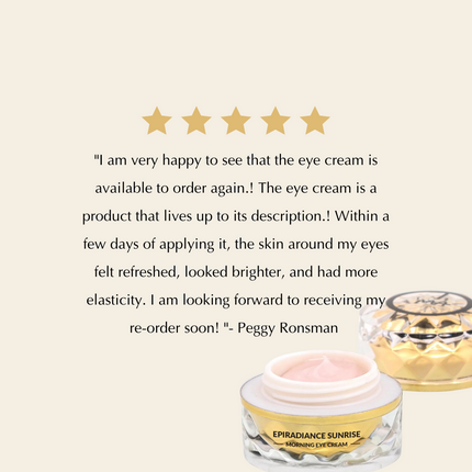 EpiLynx - Sunrise Nourishing & Firming Eye Cream for Sensitive Skin - Glow