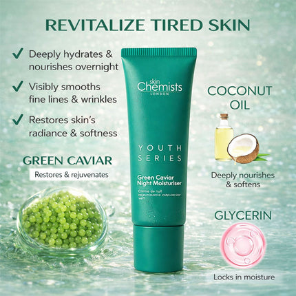 skinChemists US - Green Caviar Night Moisturiser 50ml