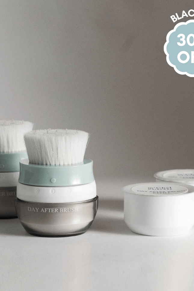 m'Chel Haircare - Double Day After™ Brush + Refills Bundle