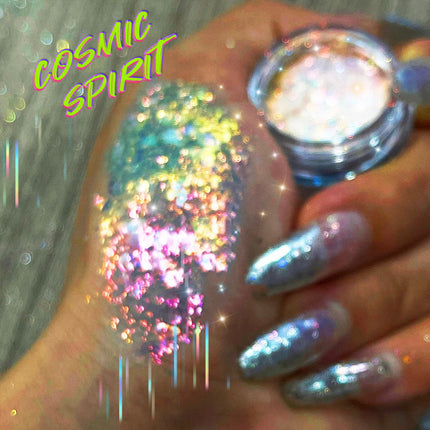 Inked Doll Cosmetics - COSMIC SPIRIT “Galactal Goddess” Gel Flakes