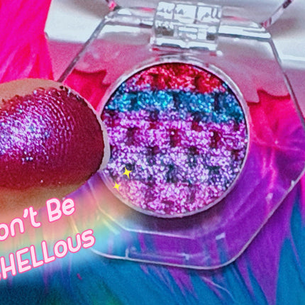 Inked Doll Cosmetics - DON’T BE SHELLOUS “MERMAIDIA COLLECTION” PRESSED TRIPLECHROME