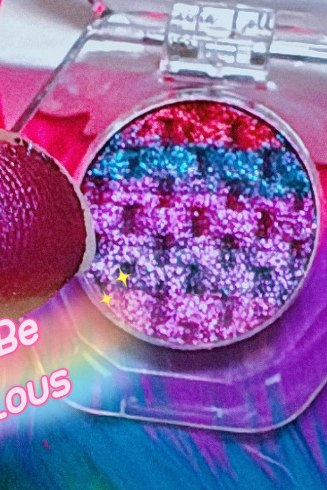 Inked Doll Cosmetics - DON’T BE SHELLOUS “MERMAIDIA COLLECTION” PRESSED TRIPLECHROME