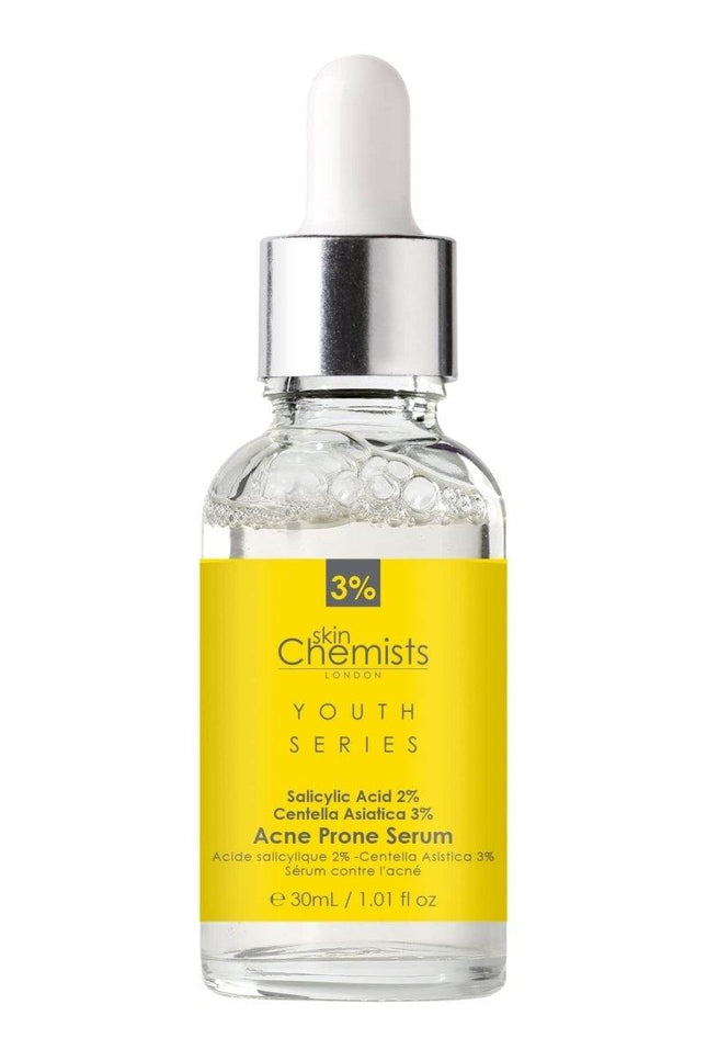 skinChemists US - Acne Prone Serum Salicylic Acid 2%, Centella Asistica 3% 30ml