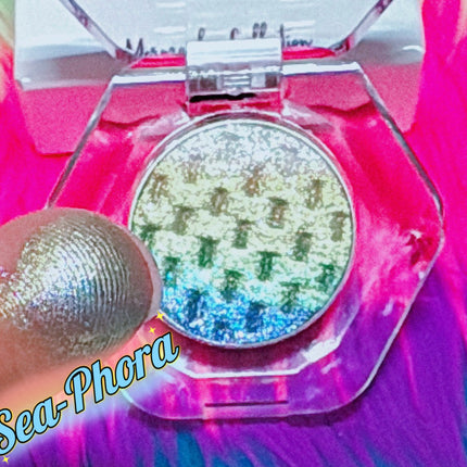 Inked Doll Cosmetics - SEA-PHORA “MERMAIDIA COLLECTION” PRESSED TRIPLECHROME