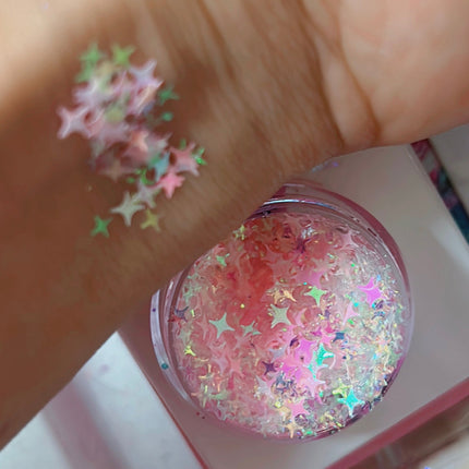 Inked Doll Cosmetics - TWINKLE TWINKLE MERMAID JELLY (FACE/BODY/HAIR) GLITTER GEL