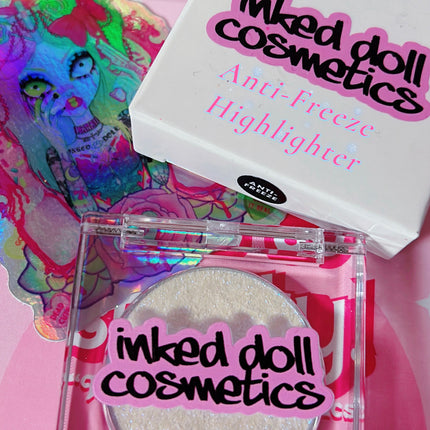 Inked Doll Cosmetics - ANTI-FREEZE “Icy Blue” HIGHLIGHTER