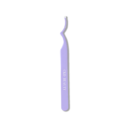 C & D Beauty - LuxeGlide Lash Tweezers