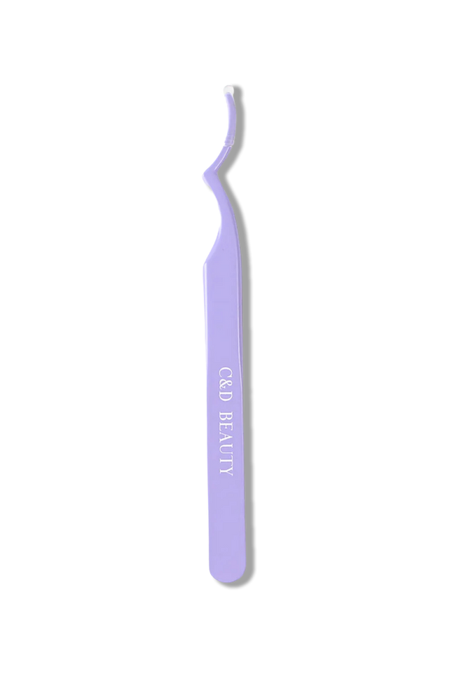 C & D Beauty - LuxeGlide Lash Tweezers