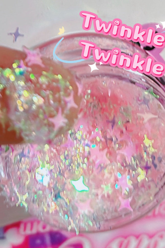 Inked Doll Cosmetics - TWINKLE TWINKLE MERMAID JELLY (FACE/BODY/HAIR) GLITTER GEL