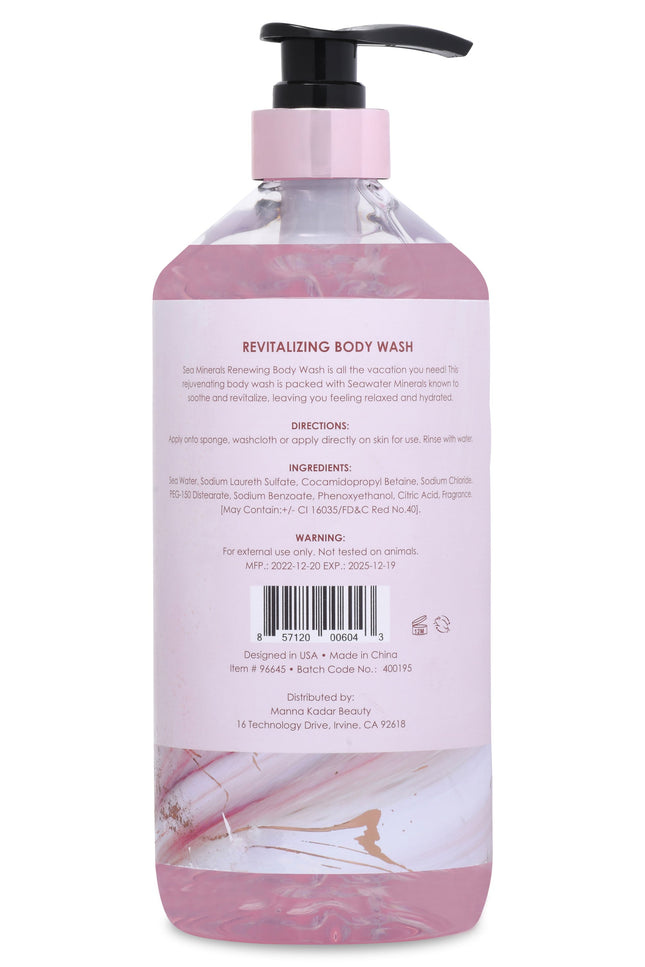 Manna Kadar Cosmetics - Revitalizing Body Wash - Pomegranate