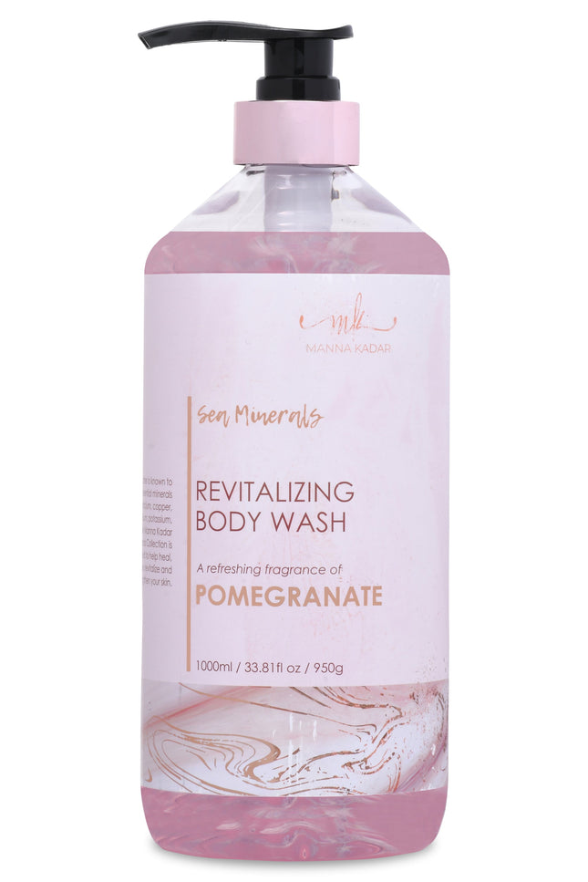 Manna Kadar Cosmetics - Revitalizing Body Wash - Pomegranate