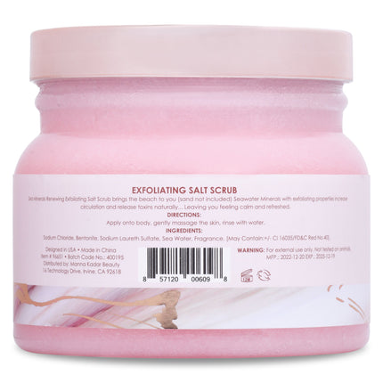 Manna Kadar Cosmetics - Renewing Salt Scrub - Pomegranate