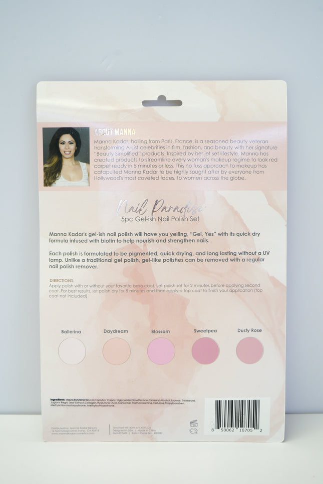 Manna Kadar Cosmetics - Nail Paradise